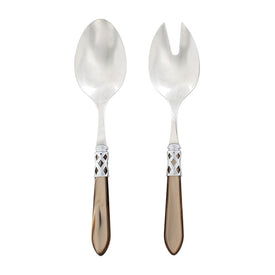 Aladdin Brilliant Taupe Salad Server Set