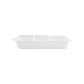 Melamine Lastra Holiday Three-Part Server