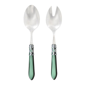 Aladdin Brilliant Green Salad Server Set