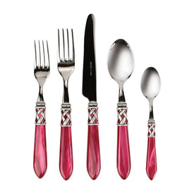 Aladdin Antique Raspberry Five-Piece Place Setting