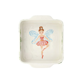 Nutcrackers Sugar Plum Fairy Square Baker