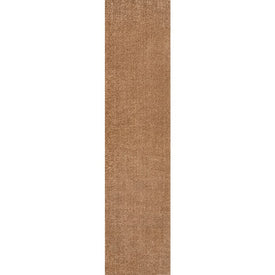 Twyla Classic Solid Low-Pile Machine-Washable 2' x 8' Runner Rug - Terra