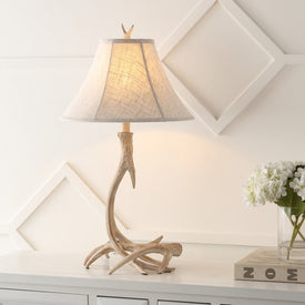 Antler 27.5" LED Table Lamp - Beige