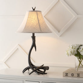Antler 27.5" LED Table Lamp - Black