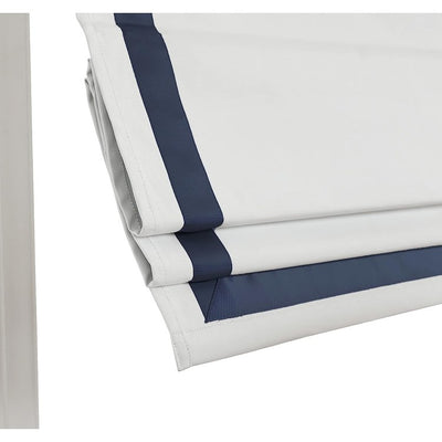 Everyday Celebration 64" L x 36" W 100% Blackout Roman Shade - Navy