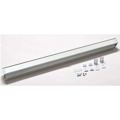 Zebra 72" L x 46" W Cordless Dual-Layer Shade - Silver Gray