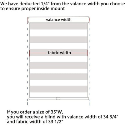Zebra 72" L x 46" W Cordless Dual-Layer Shade - White