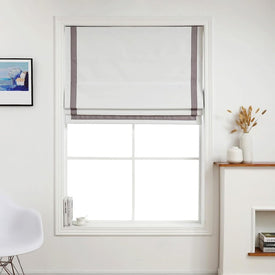 Everyday Celebration 64" L x 29" W 100% Blackout Roman Shade - Taupe