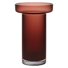 Limelight Tall Vase - Burgundy