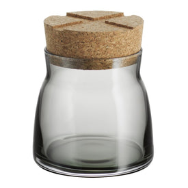 Bruk Small Jar with Cork - Gray