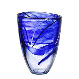 Contrast Vase - Blue