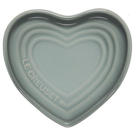 Stoneware Heart Spoon Rest - Sea Salt