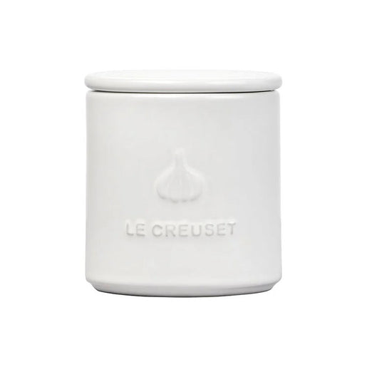 Signature Stoneware Garlic Keeper - White