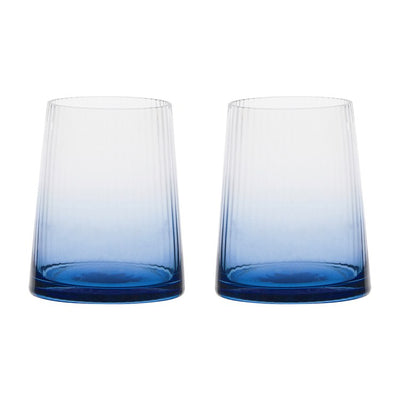 Empire Blue Highball Tumblers Set of 2