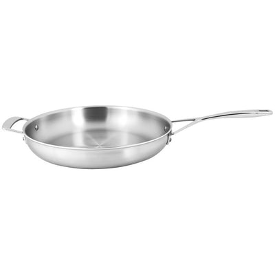 Essential 5-Ply 12.5" Stainless Steel Fry Pan with Lid