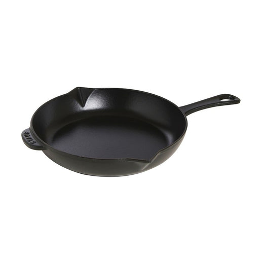 10" Cast Iron Fry Pan - Matte Black