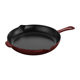 12" Cast Iron Fry Pan - Grenadine