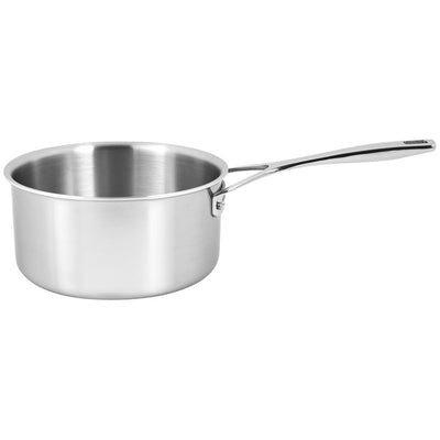 Essential 5-Ply 3-Quart Stainless Steel Saucepan with Lid