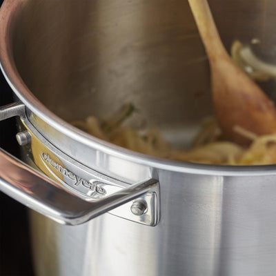 Essential 5-Ply 8-Quart Stainless Steel Stock Pot with Lid