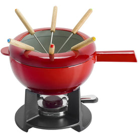 8" Fondue Pot Set with Six Forks