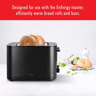 Enfinigy Toaster Short Bun Warmer - Black