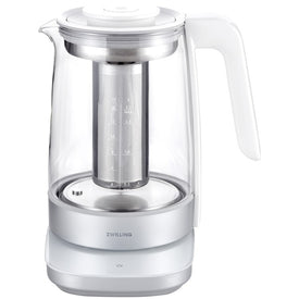 Enfinigy Glass Tea Kettle - Silver
