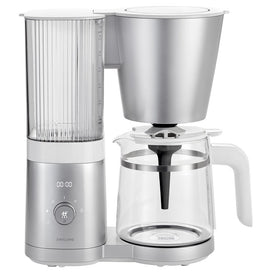 Enfinigy 12-Cup Glass Drip Coffee Maker - Silver
