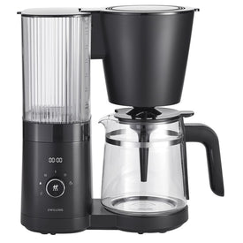 Enfinigy 12-Cup Glass Drip Coffee Maker - Black