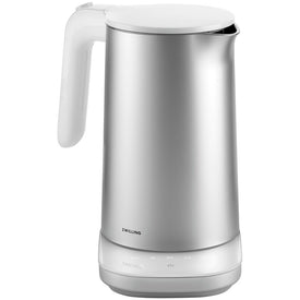 Enfinigy Pro Cool Touch 1-Liter Electric Tea Kettle - Silver