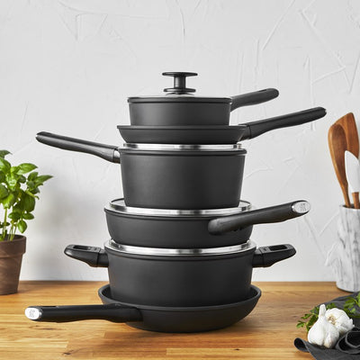 Madura Plus Forged Ten-Piece Nonstick Aluminum Cookware Set