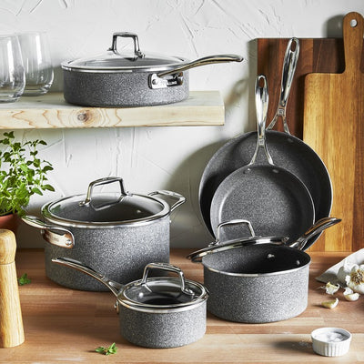 Vitale Ten-Piece Nonstick Aluminum Cookware Set