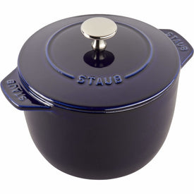 1.5-Quart Cast Iron Petite French Oven - Dark Blue