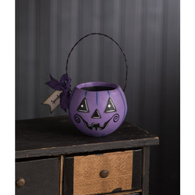 Small Purple Pumpkin Bucket