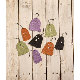 Ghostie Boo's Ornaments Set of 8