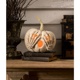 Peek-A-Boo White Pumpkin