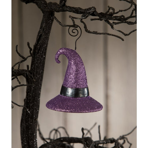 Witch Hat Purple Ornament/Place Card Holder