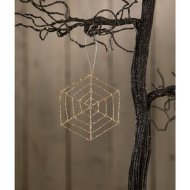 Gold Web Ornament