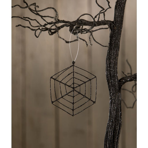 Web Ornament Black