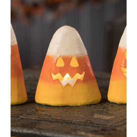 Scary Candy Corn Luminary