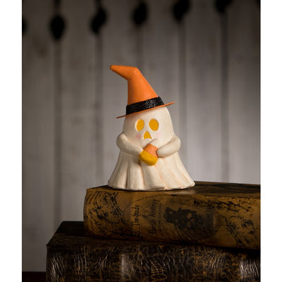 Witchy Ghost with Candy Corn