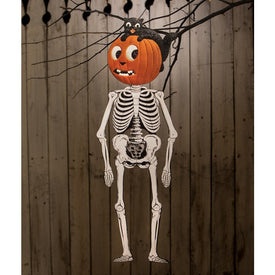 Jack and Cat Hanging Skeleton