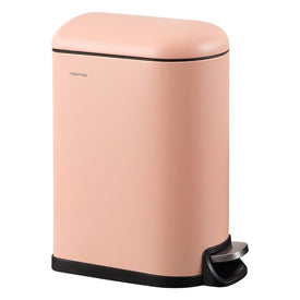 Roland Mini 2.6-Gallon Step-Open Trash Can - Flamingo Pink