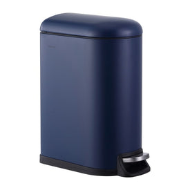 Roland Mini 2.6-Gallon Step-Open Trash Can - Denim Blue