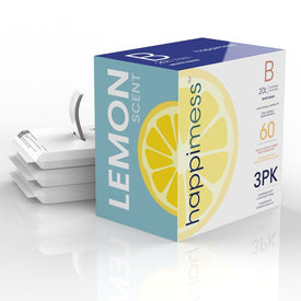 5.3-Gallon Lemon-Scented Drawstring Trash Can Liners (60-Count 3-Packs of 20 Liners) - White