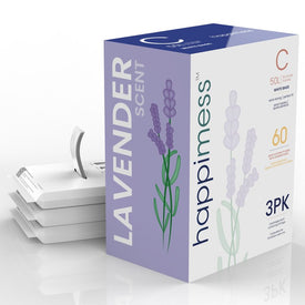 13.2-Gallon Lavender-Scented Drawstring Trash Can Liners (60-Count 3-Packs of 20 Liners) - White