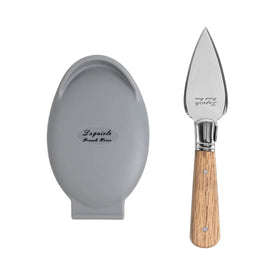 Laguiole Oyster Shucking Knife and Silicone Holder