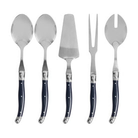 Laguiole 5-Piece Hostess Set - Navy Blue