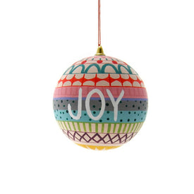 Joy Bauble Ornament