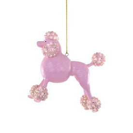Beaded Poodle - Pink