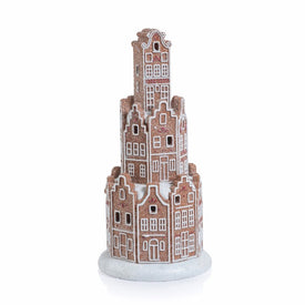 Adelard LED Holiday Gingerbread Houses